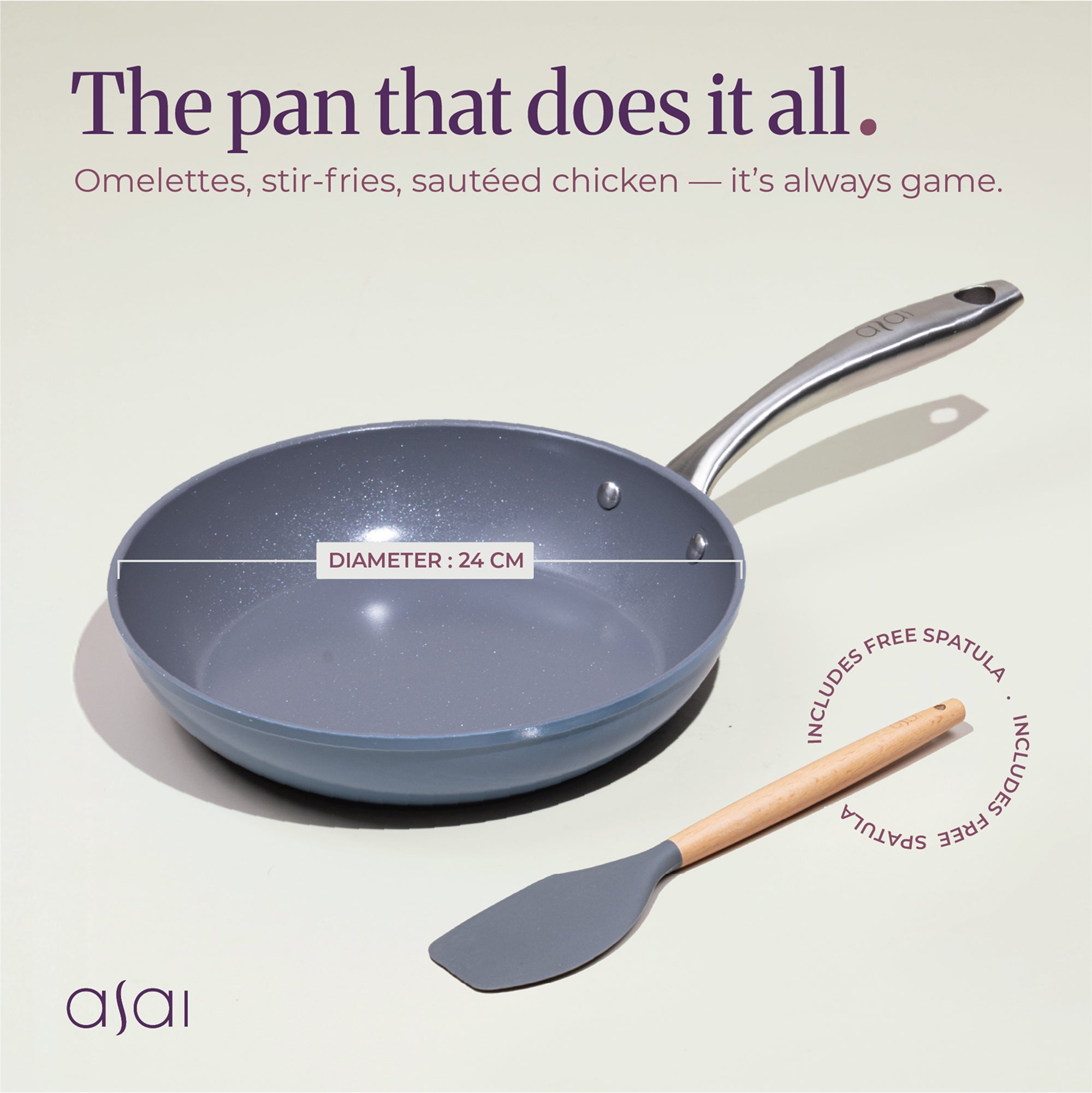 Ceramic Frying Pan