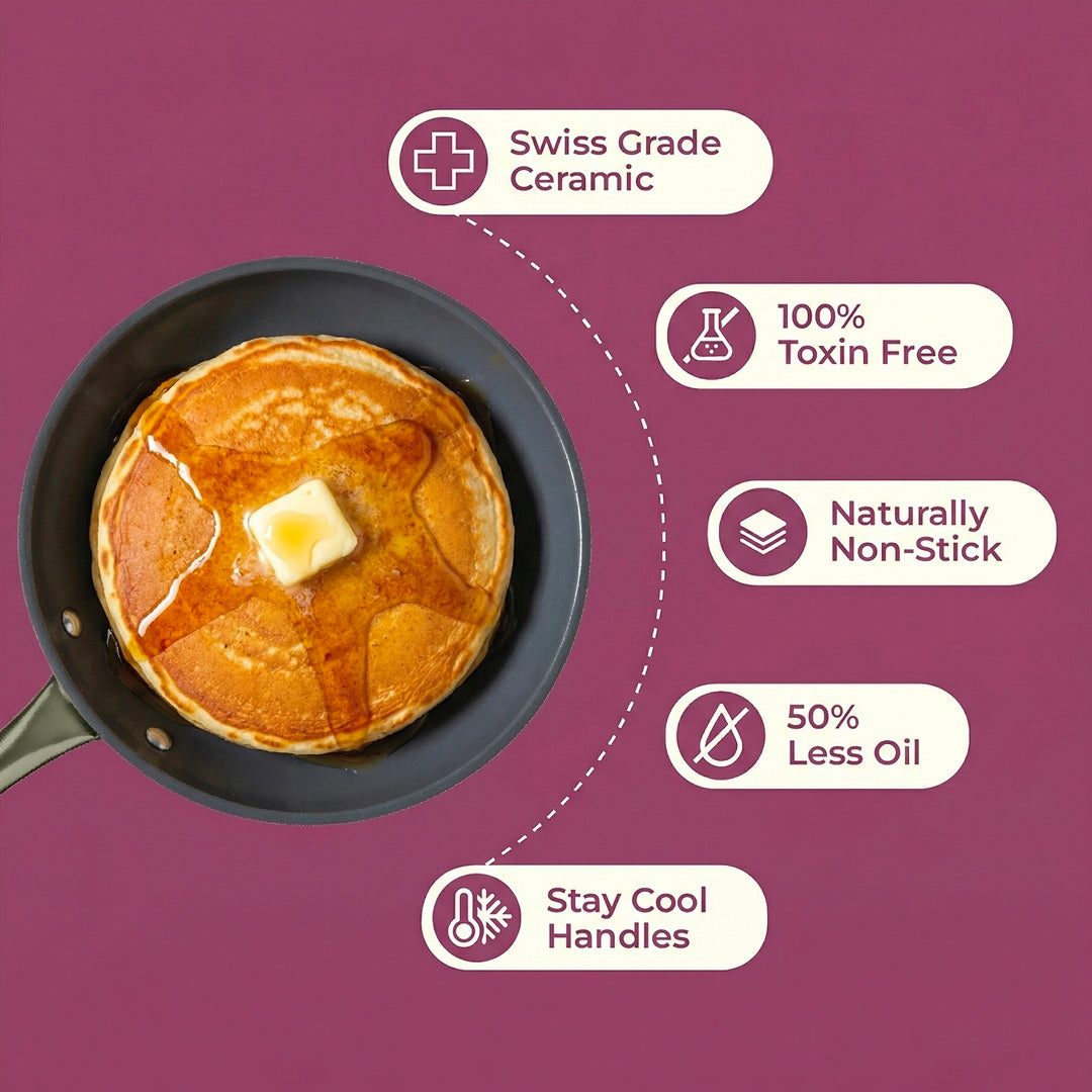 Ceramic Mini Frying Pan (20cm)