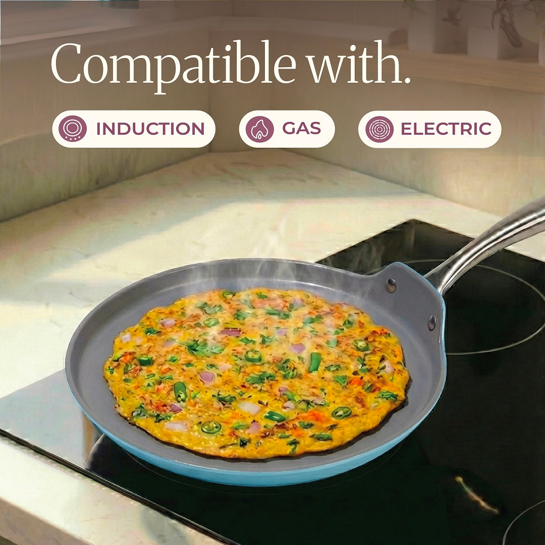 Ceramic Dosa Tawa (28cm)