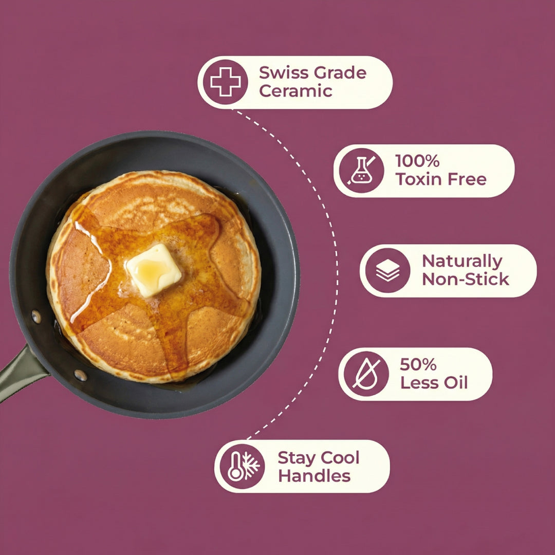 Ceramic Mini Frying Pan (20cm)