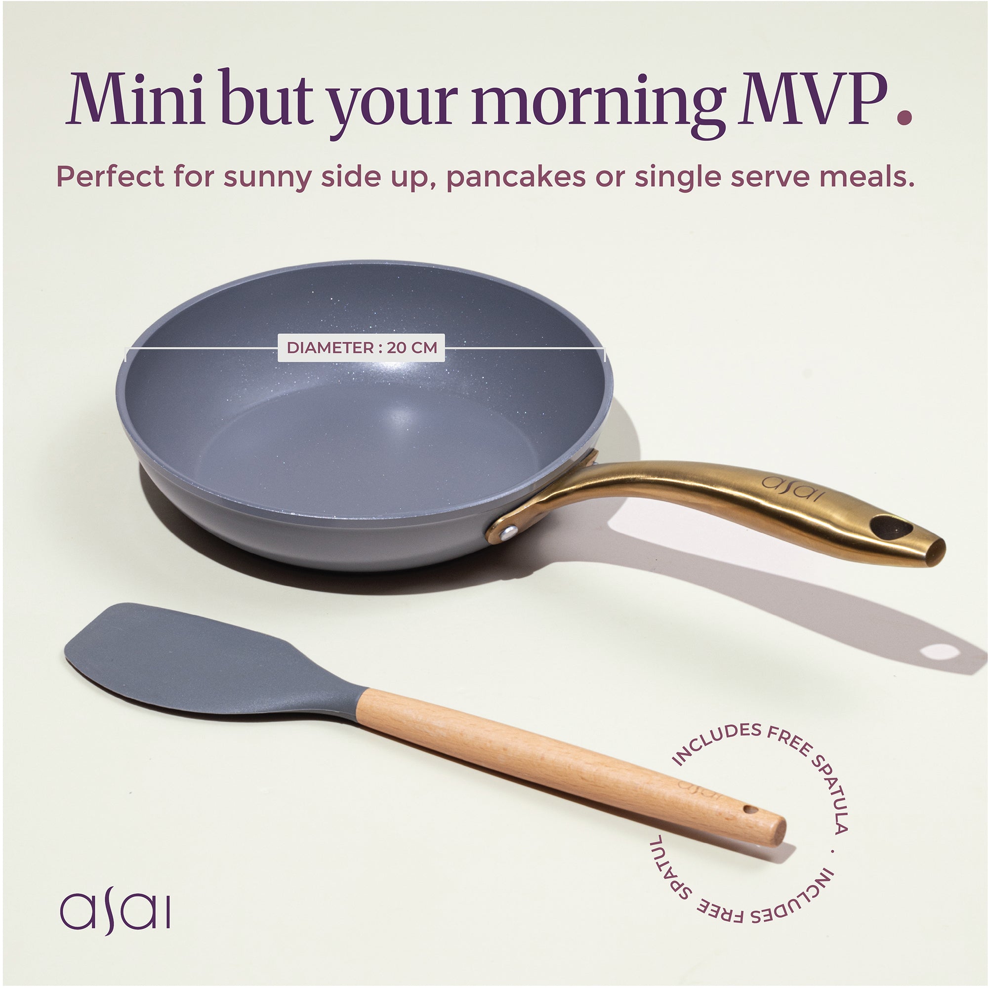Ceramic Mini Frying Pan