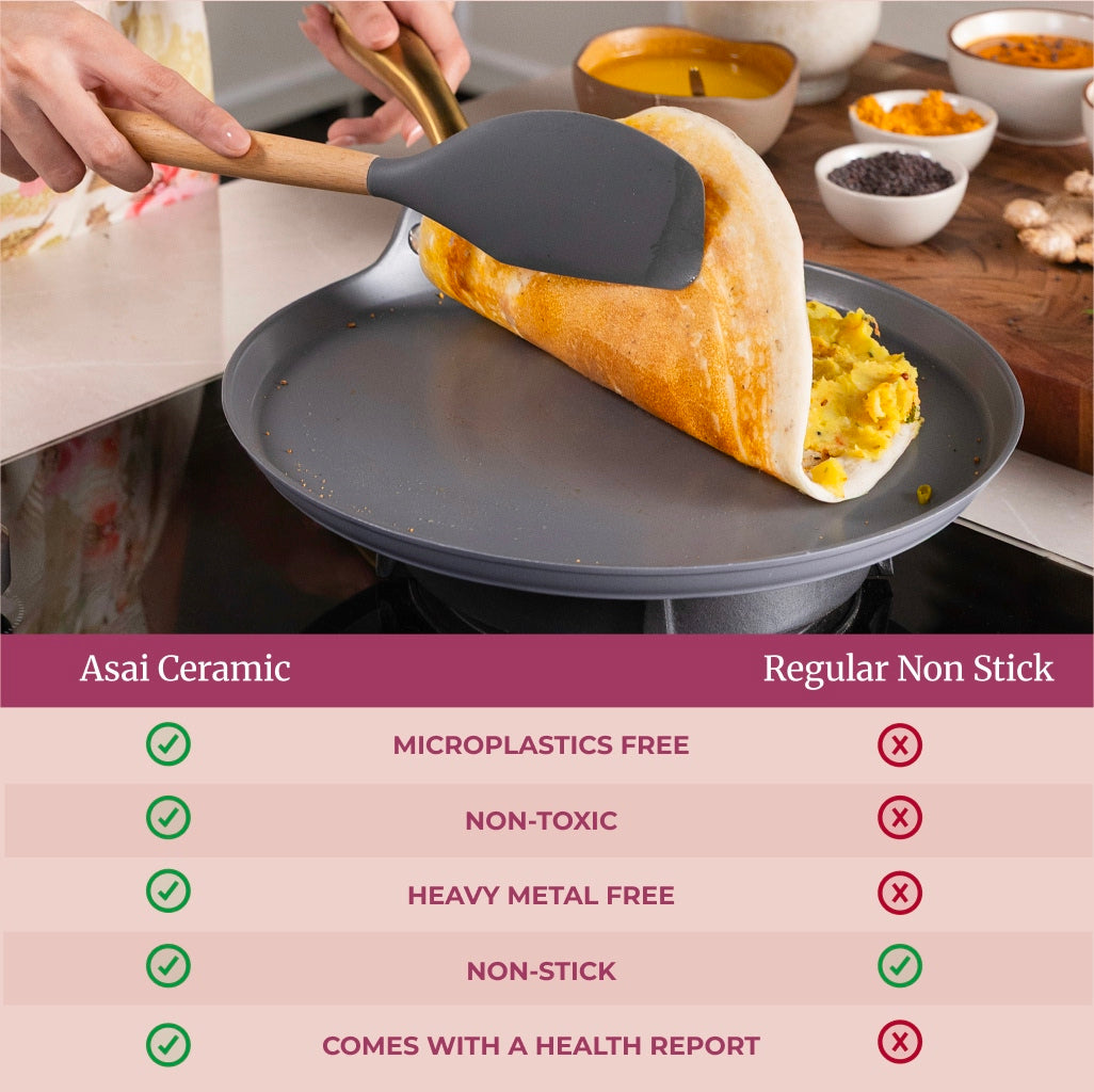 Ceramic Dosa Tawa (28cm)
