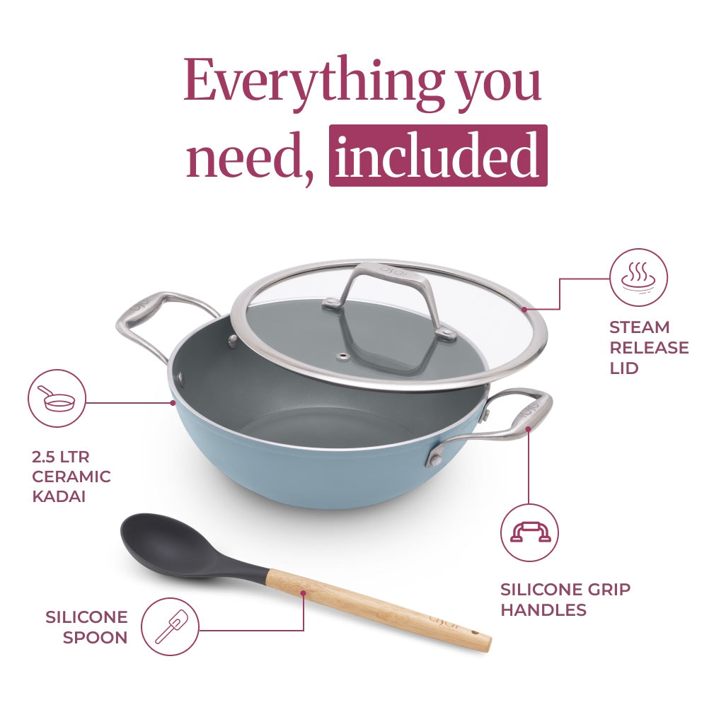 7 Types of Kadai Sets for Indian Cooking, Compared