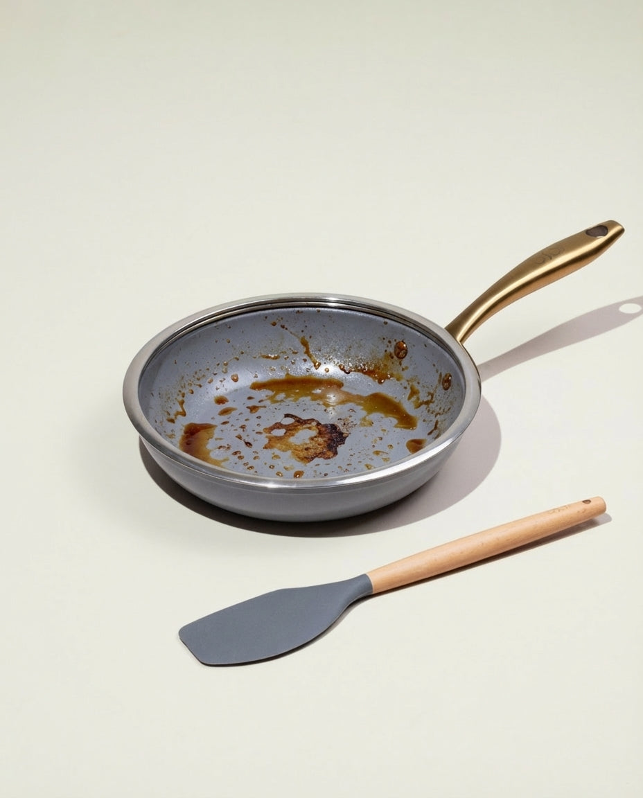 Ceramic Cookware: How to Clean Carbonization & Those Thick Oil Stains?