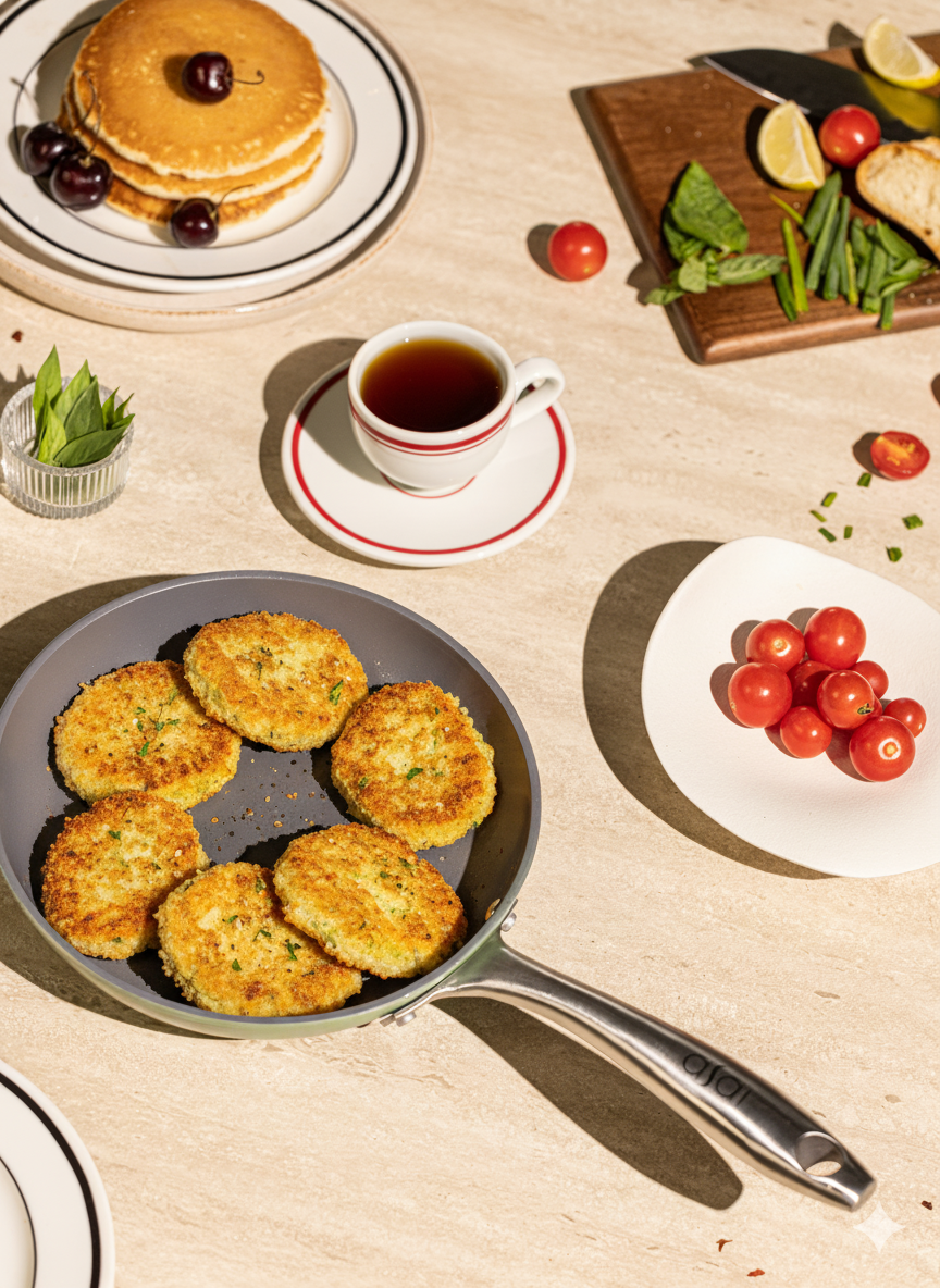 Pan Seared Veg Cutlets