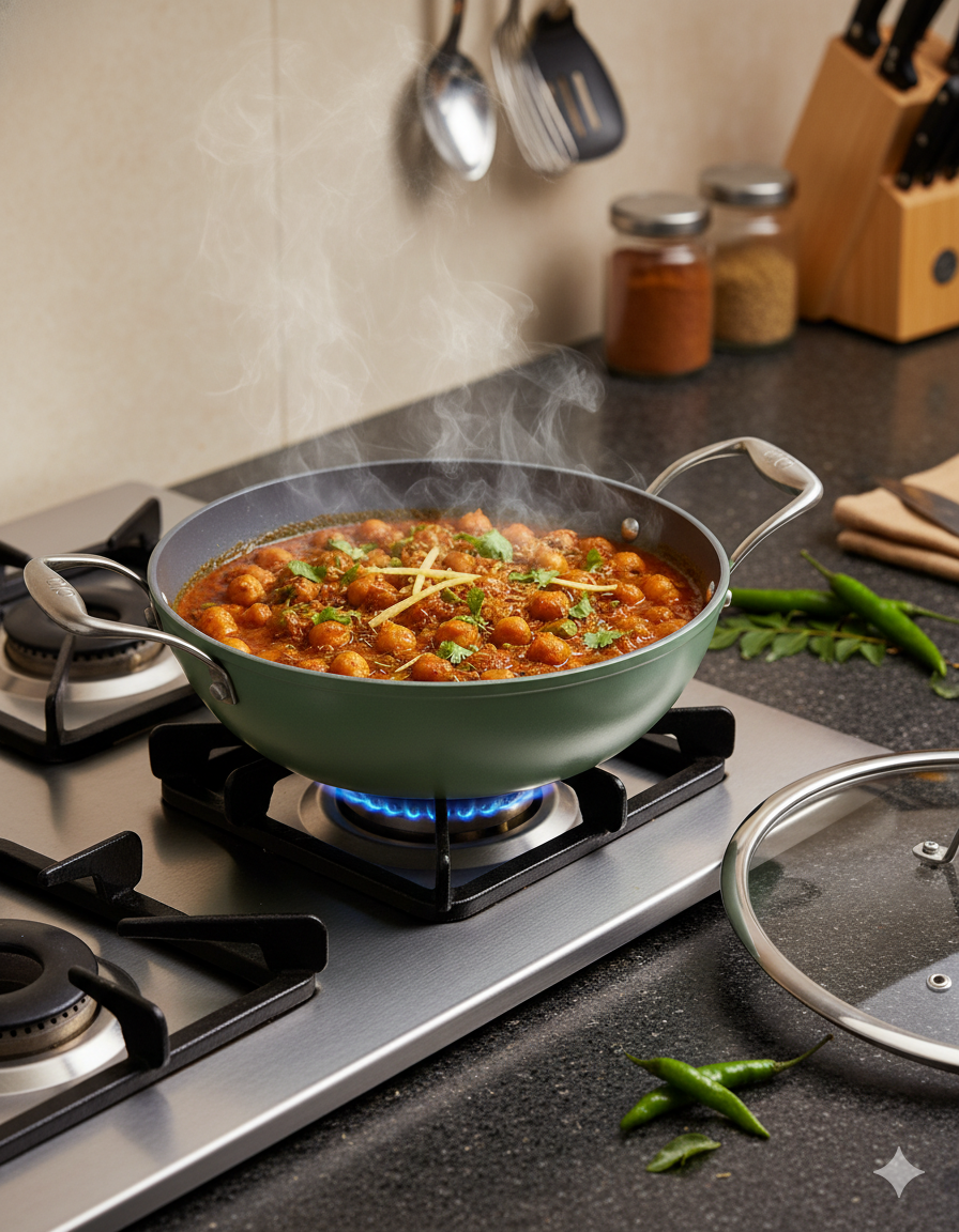 How to cook dried chickpeas that are soft & creamy using Ceramic Pans