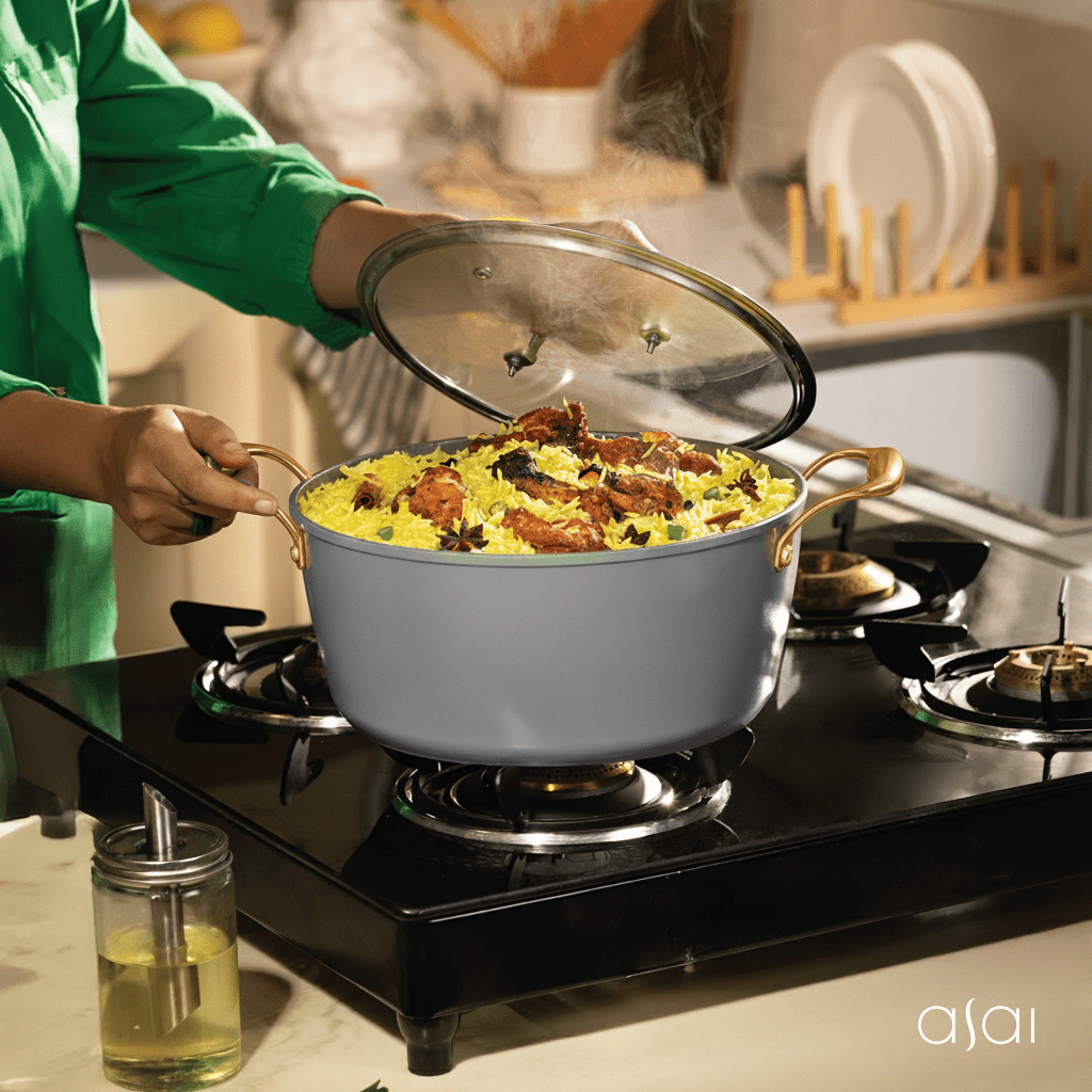  Asai Ceramic Dutch Oven