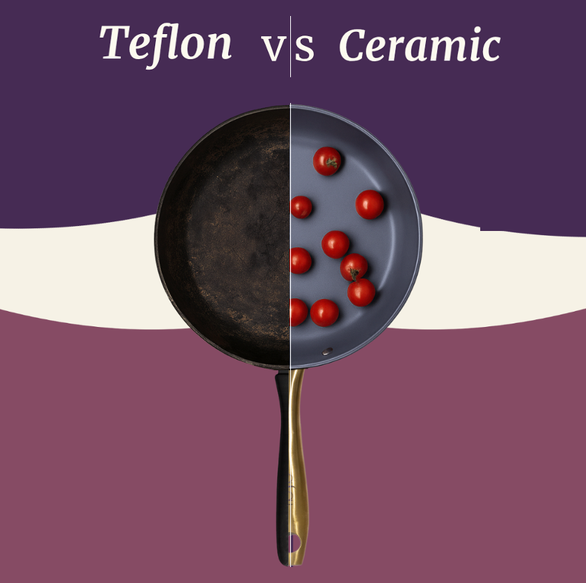 Ceramic v/s Teflon Pans: Here's what Actual Science Says