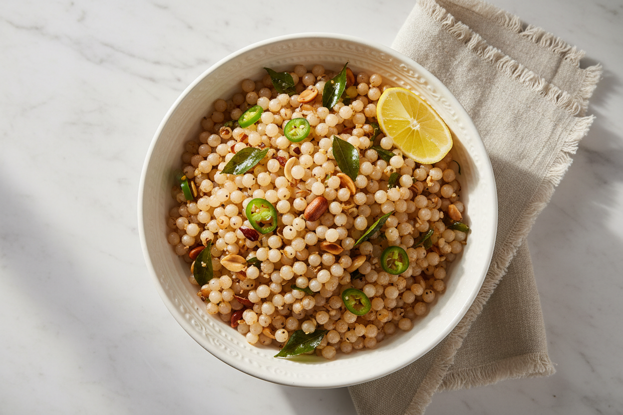 Sabudana Khichdi That Never Turns Sticky