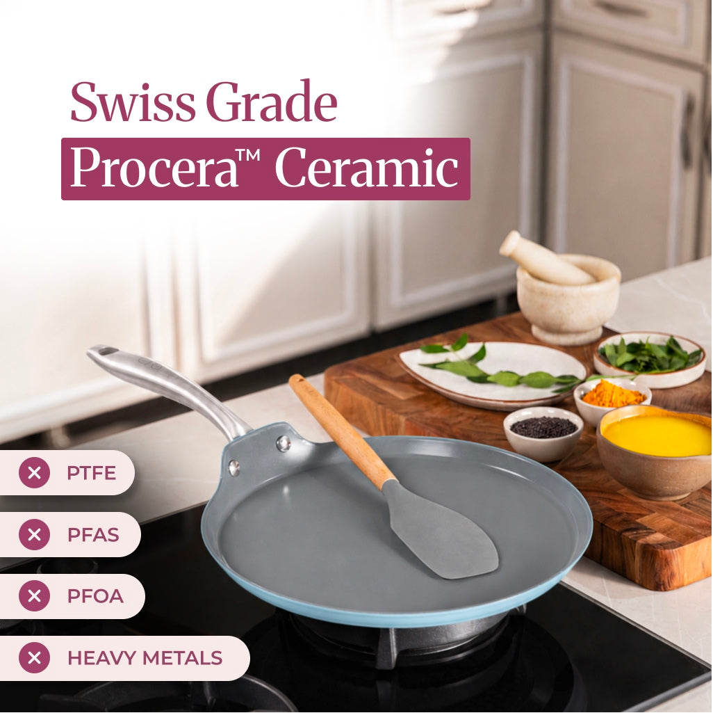 Ceramic Dosa Tawa (28cm)
