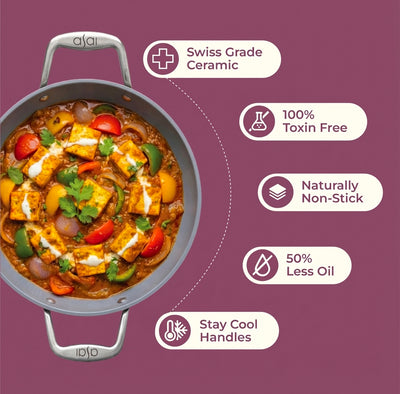 Ceramic Kadai (2.5 L)