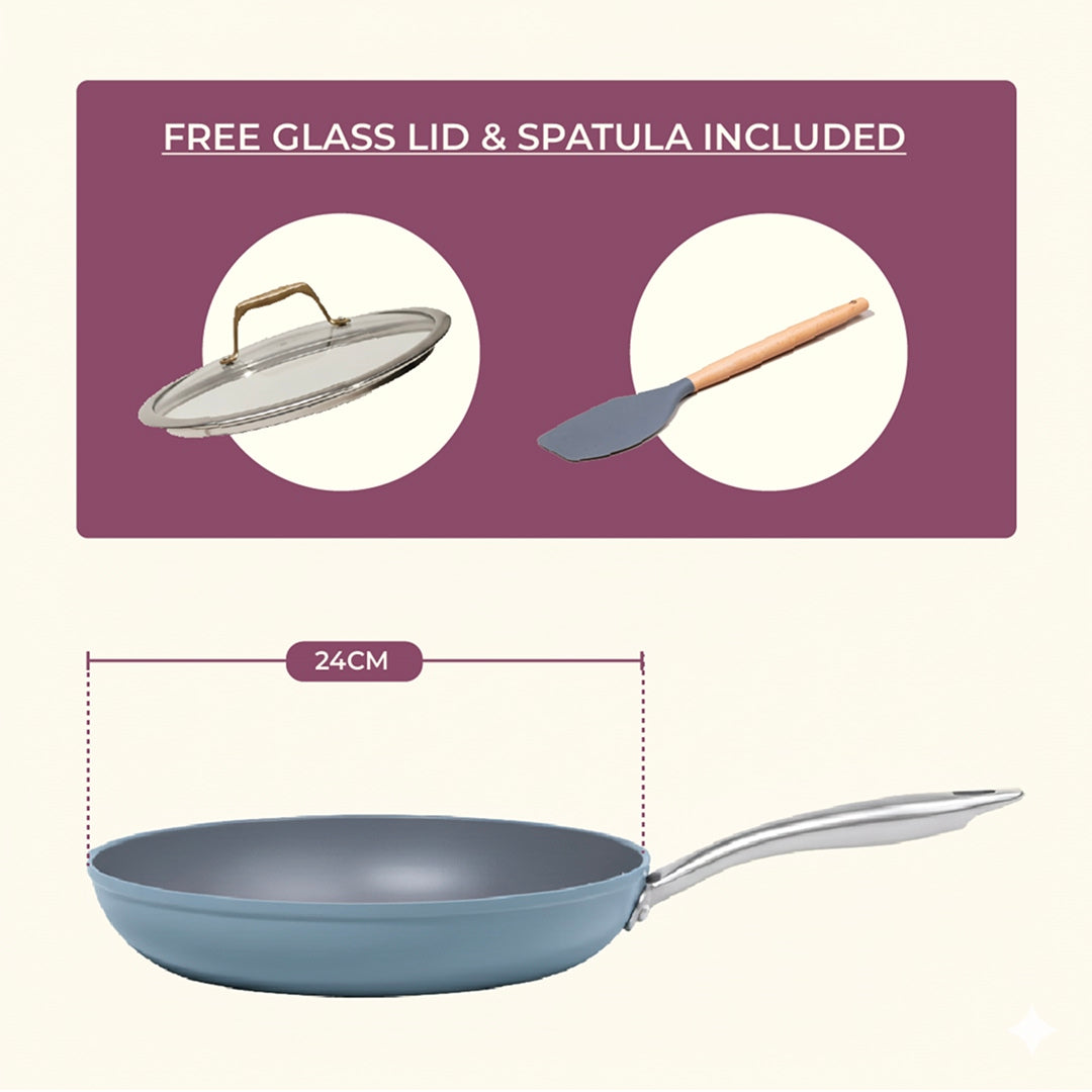 Ceramic Frying Pan  (24cm)