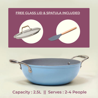 Ceramic Kadai (2.5 L)