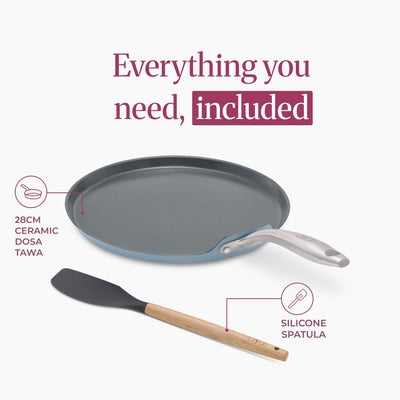 Ceramic Dosa Tawa (28cm)