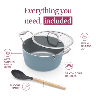 Ceramic Dutch Oven  (4 L)