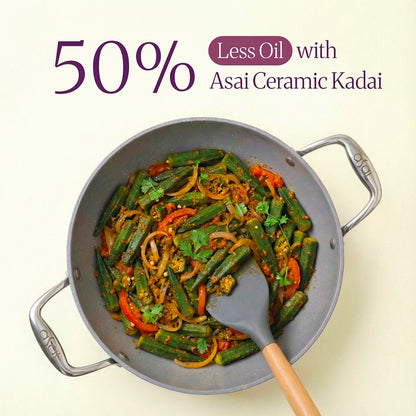 Ceramic Kadai (2.5 L)