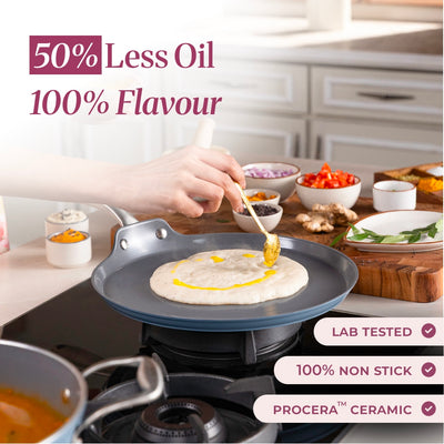 Ceramic Dosa Tawa (28cm)