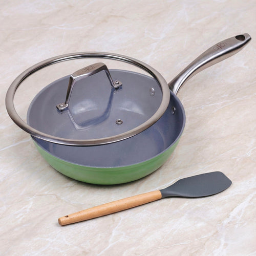 Basil Green / 24cm / With Lid