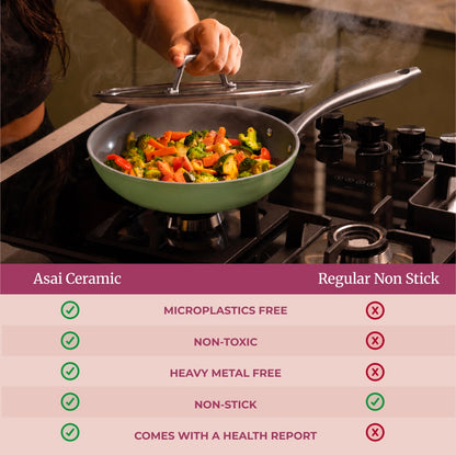 Ceramic Frying Pan  (24cm)