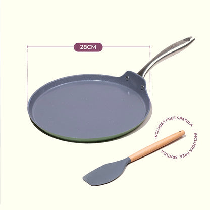 Ceramic Dosa Tawa (28cm)