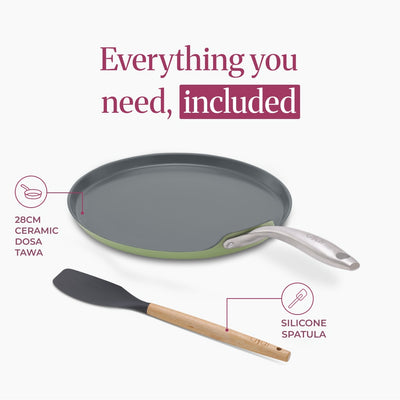 Ceramic Dosa Tawa (28cm)