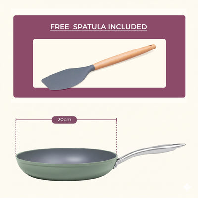 Ceramic Mini Frying Pan  (20cm)