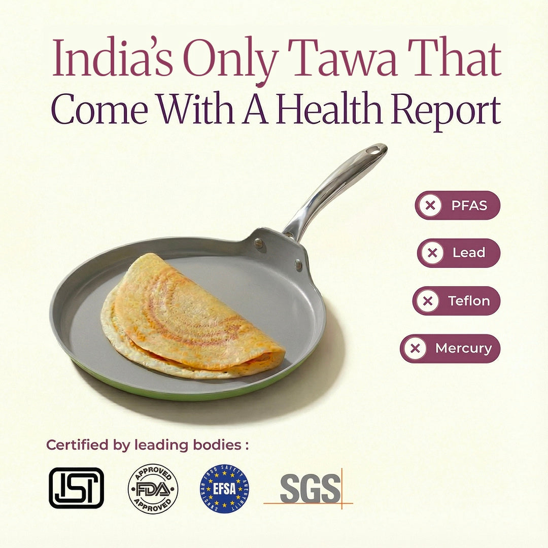 Ceramic Dosa Tawa (28cm)