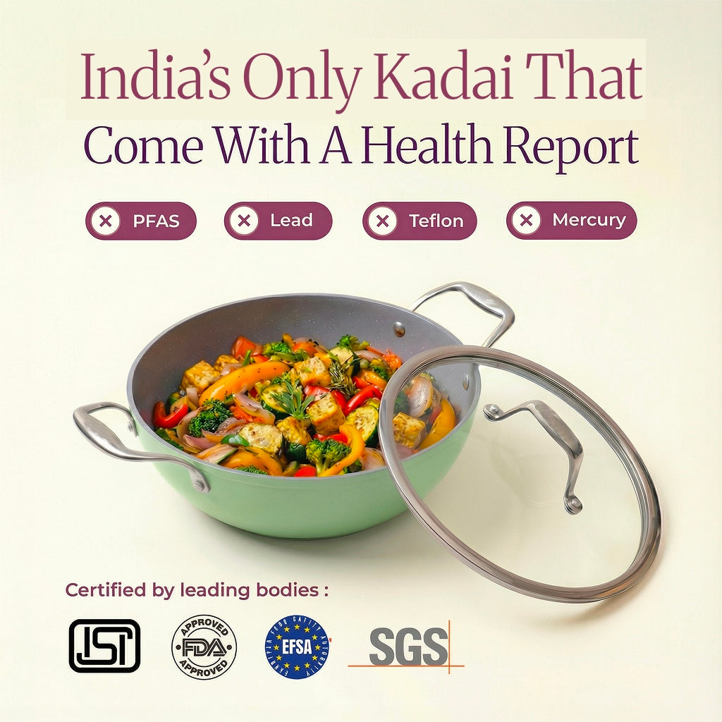 Ceramic Kadai (2.5 L)