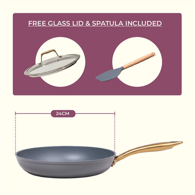 Ceramic Frying Pan  (24cm)