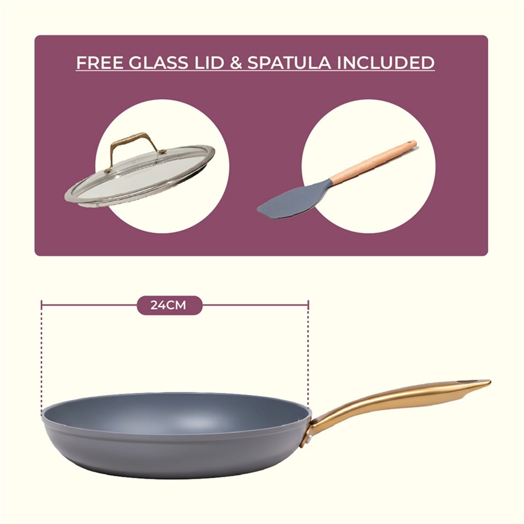 Ceramic Frying Pan  (24cm)