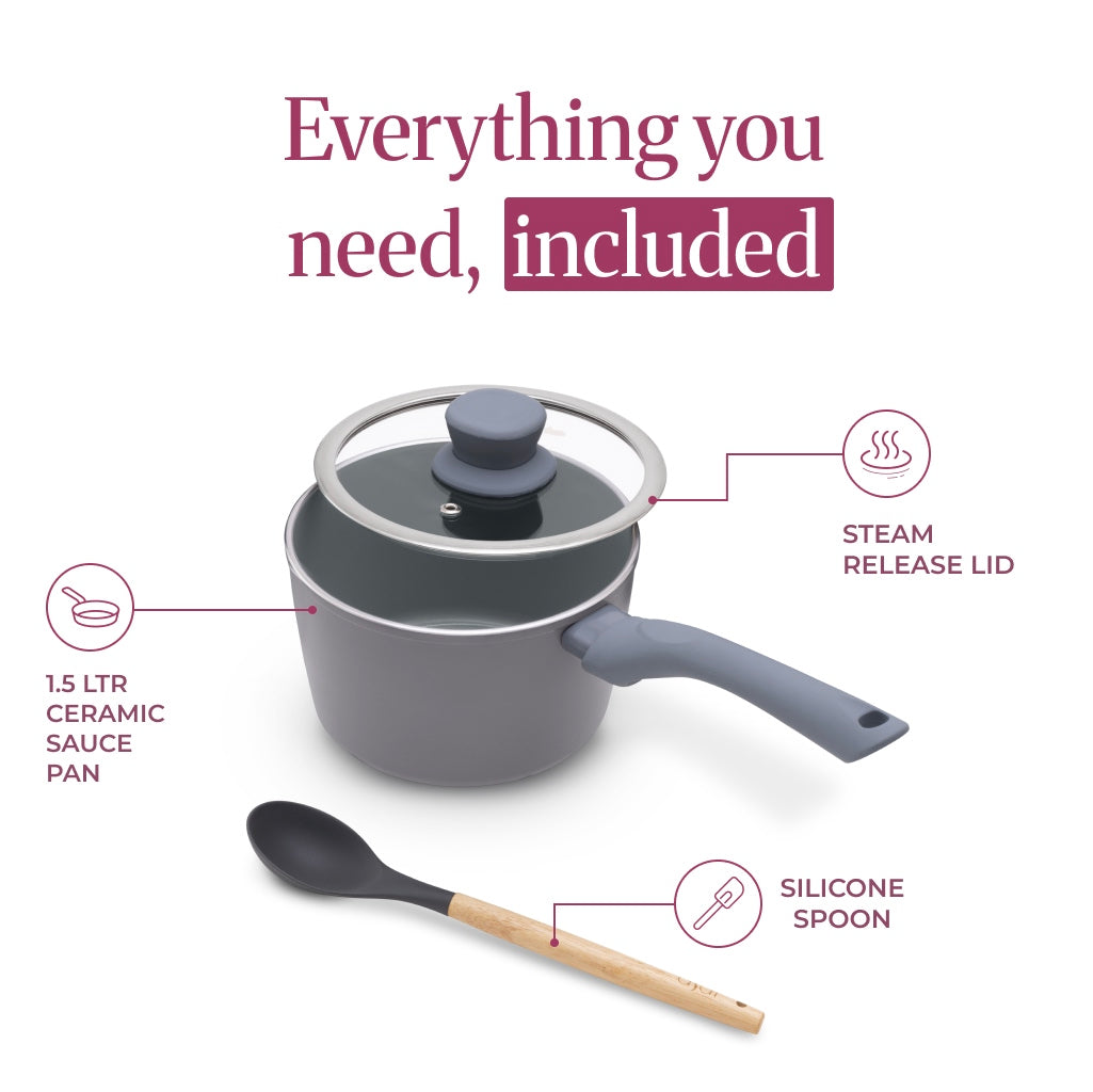 Ceramic Sauce Pan (16 cm)