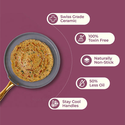 Ceramic Dosa Tawa (28cm)