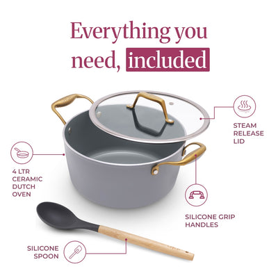 Ceramic Dutch Oven  (4 L)