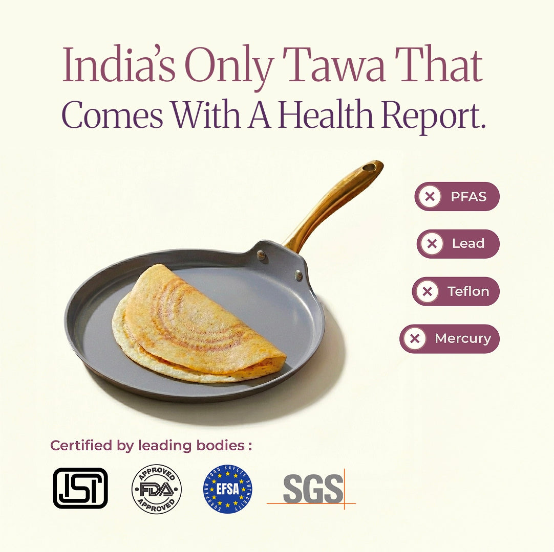 Ceramic Dosa Tawa (28cm)