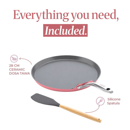 Ceramic Dosa Tawa (28cm)