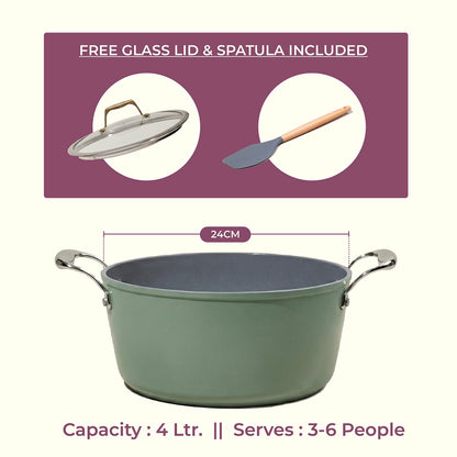 Ceramic Dutch Oven  (4 L)