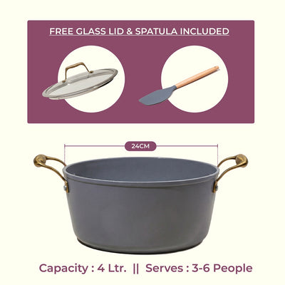 Ceramic Dutch Oven  (4 L)