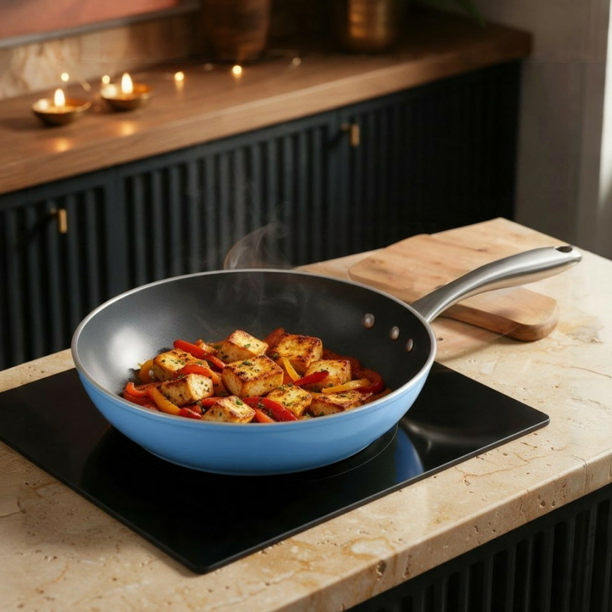 Ceramic Frying Pan 24cm (Without Lid)