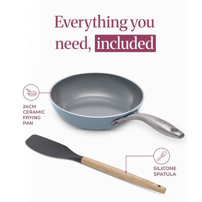 Ceramic Frying Pan 24cm (Without Lid)