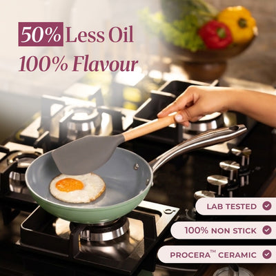Ceramic Frying Pan 24cm (Without Lid)