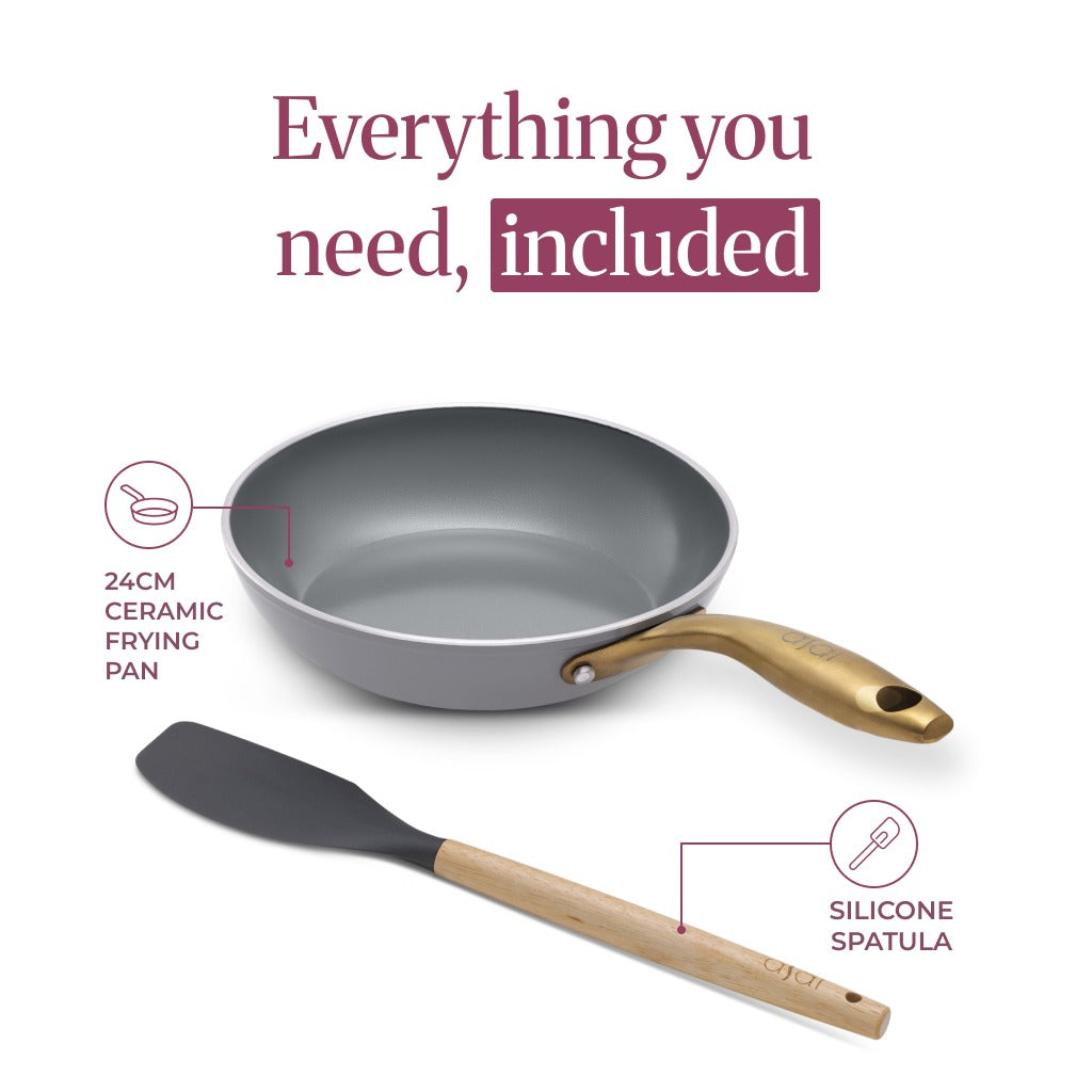 Ceramic Frying Pan 24cm (Without Lid)