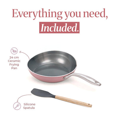 Ceramic Frying Pan 24cm (Without Lid)