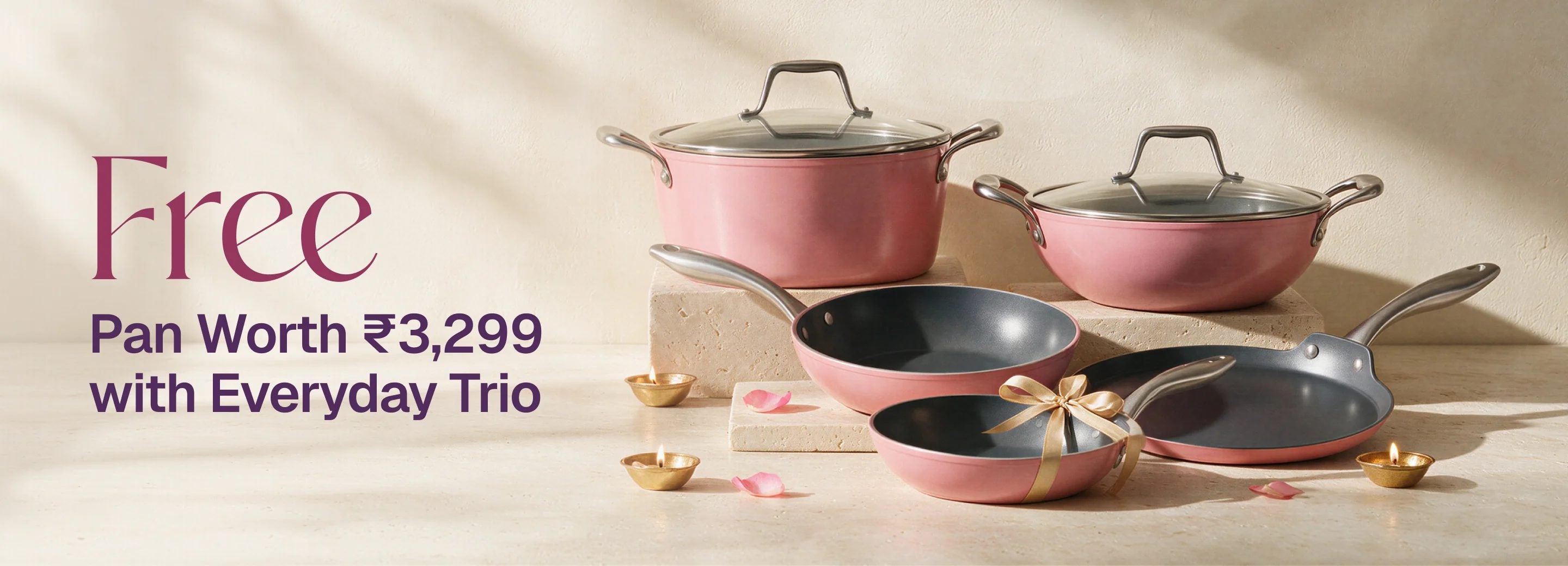 Festivedit: Pan worth ₹3,299 free on a Quartet set, 16–20 October
